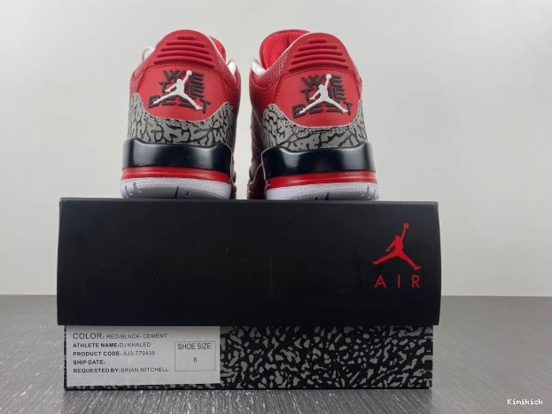 516 AJ3- Khaled SmartChoice Retro DJ Jordan Air Grateful 3 0620